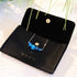 Topaz Flame | .925 Sterling Silver | Firefly Glass Infinity Clasp Necklace
